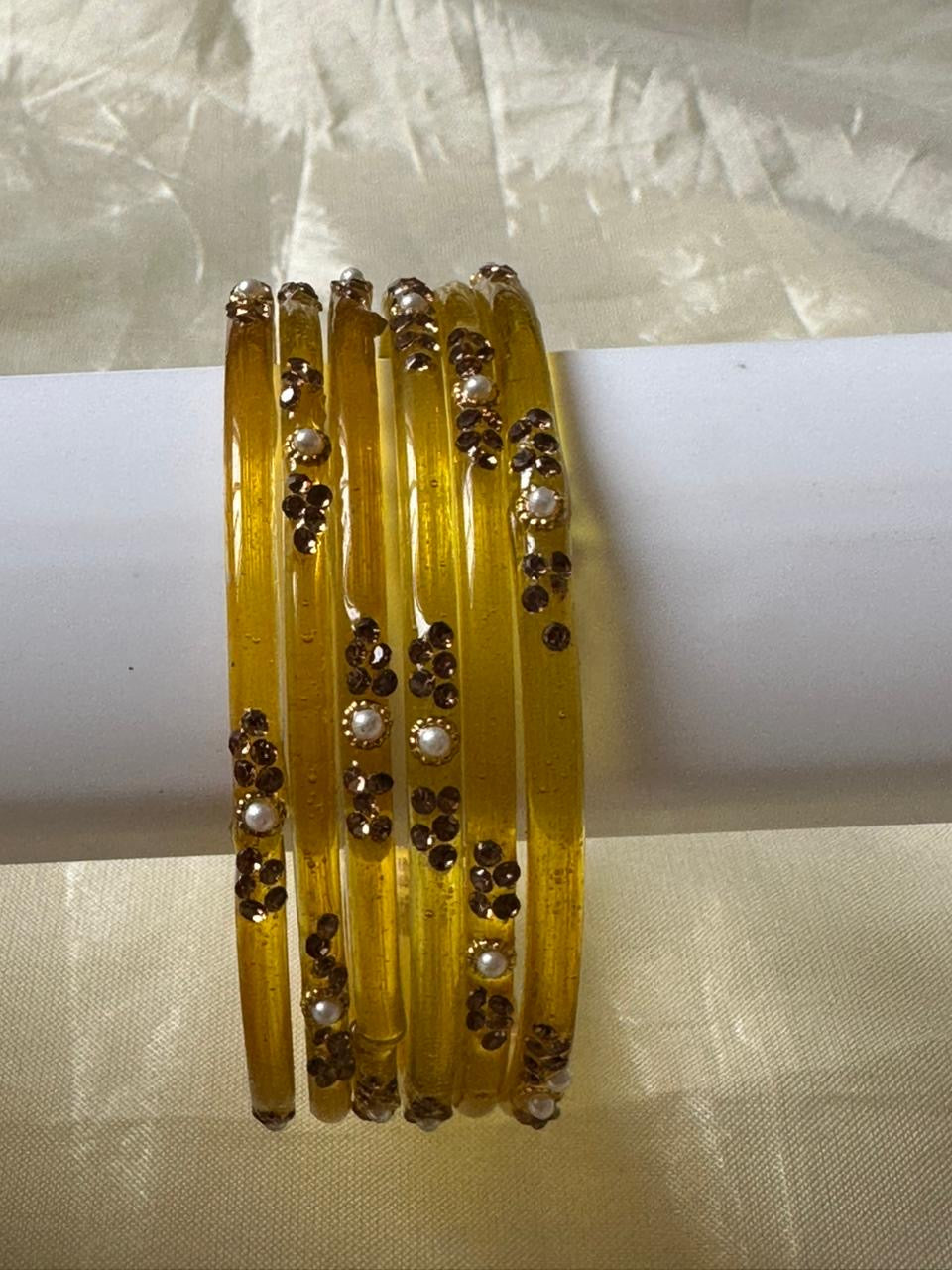 Glass Bangles - Stone 2.0