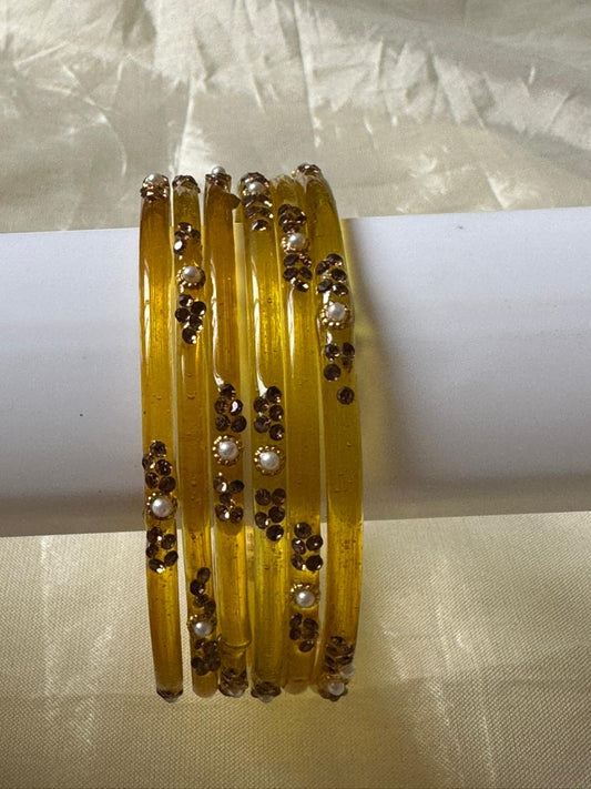 Glass Bangles - Stone 2.0