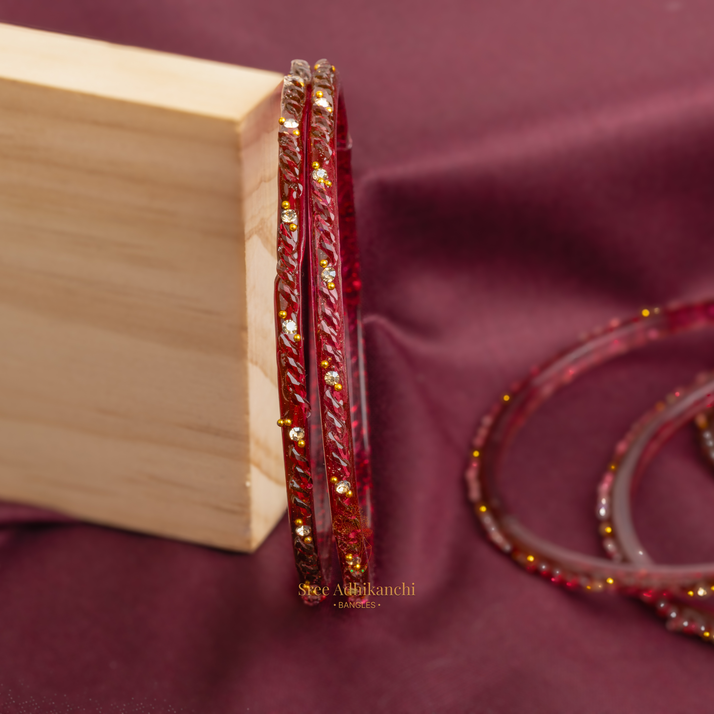 Glass Bangles - Crystal