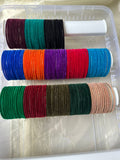 Glass Bangles - Velvet