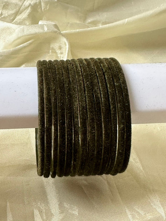 Glass Bangles - Velvet