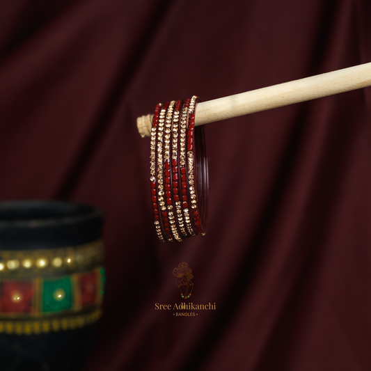 Combo 12 - Square Cut Designer Bangles
