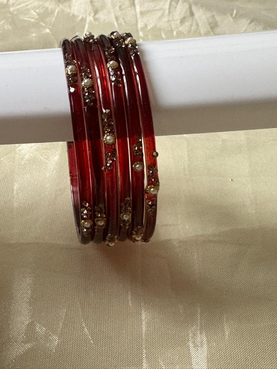 Glass Bangles - Stone 2.0