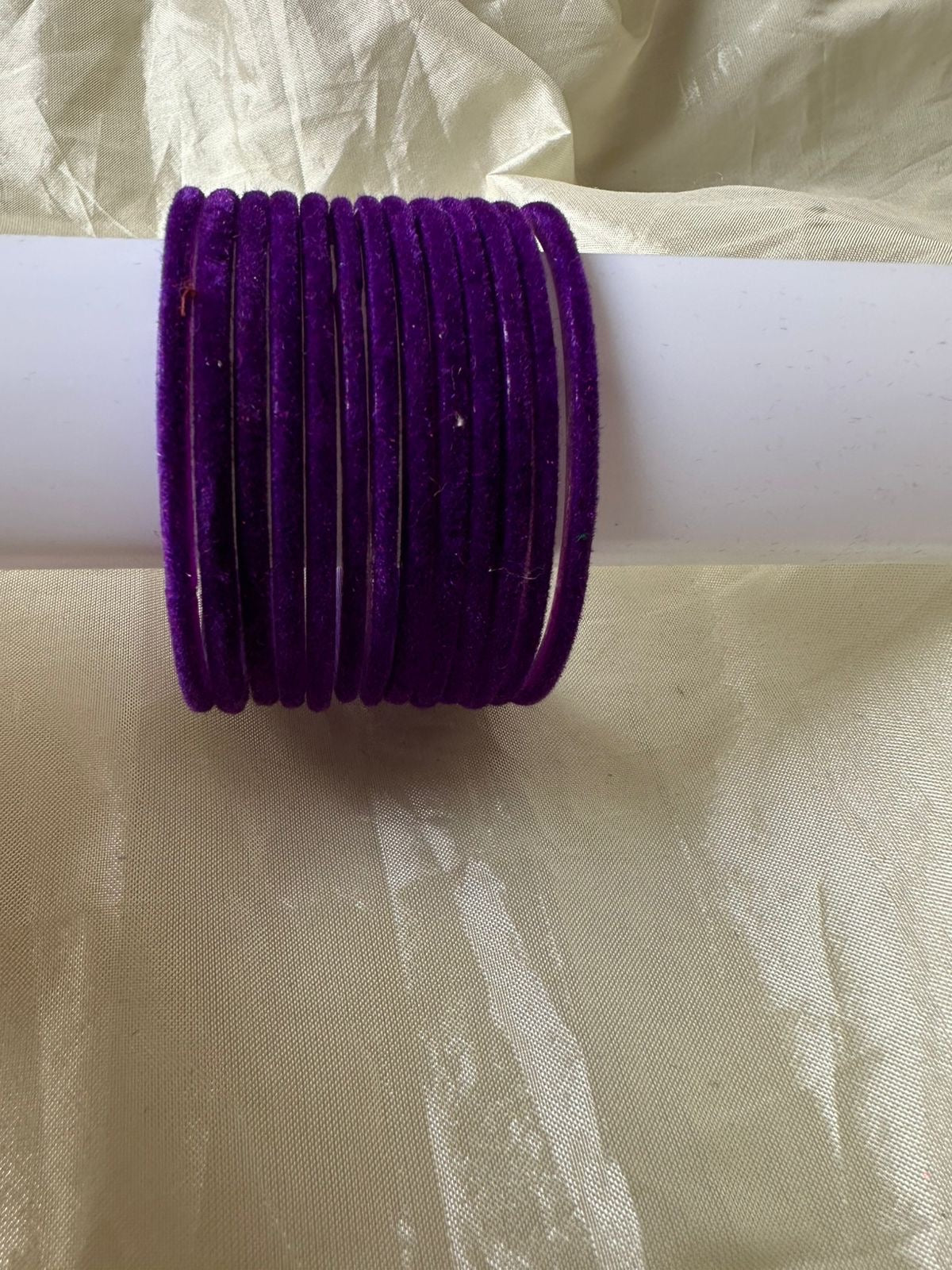 Glass Bangles - Velvet
