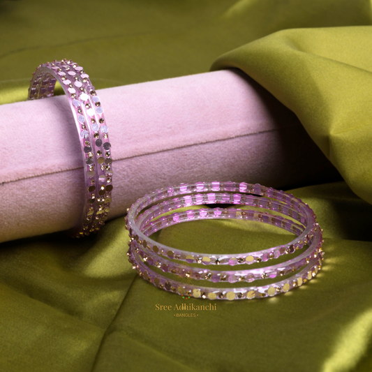 Glass Bangles - Chamki- Glitter 2.0