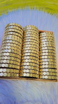 Coin Bangles - Silk thread