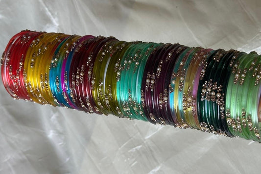 Glass Bangles - Stone 2.0