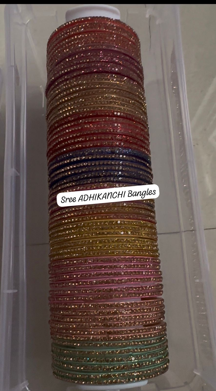 Glass Bangles - Glitter