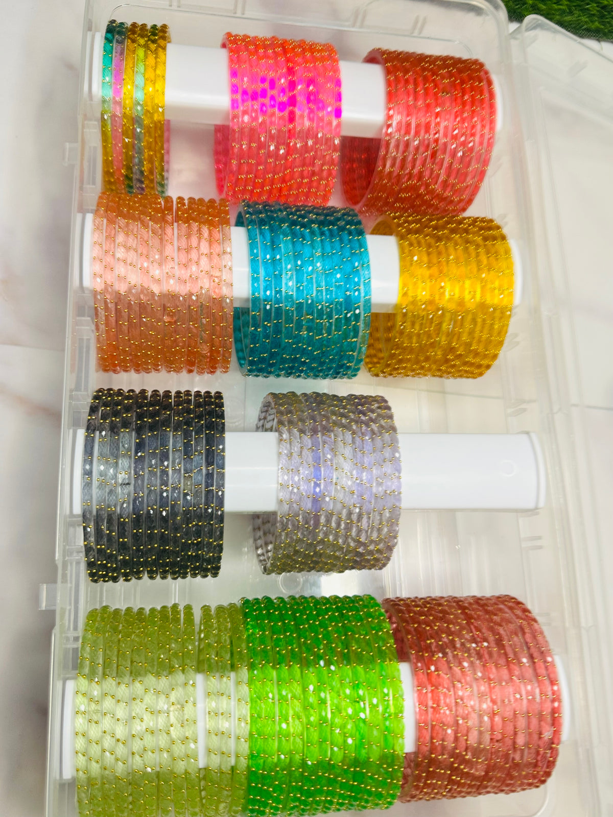 Combo 01 - Premium Raindrop Bangles