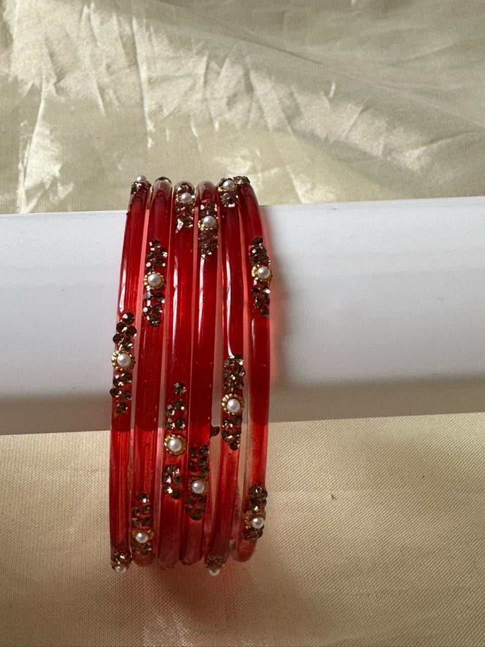 Glass Bangles - Stone 2.0
