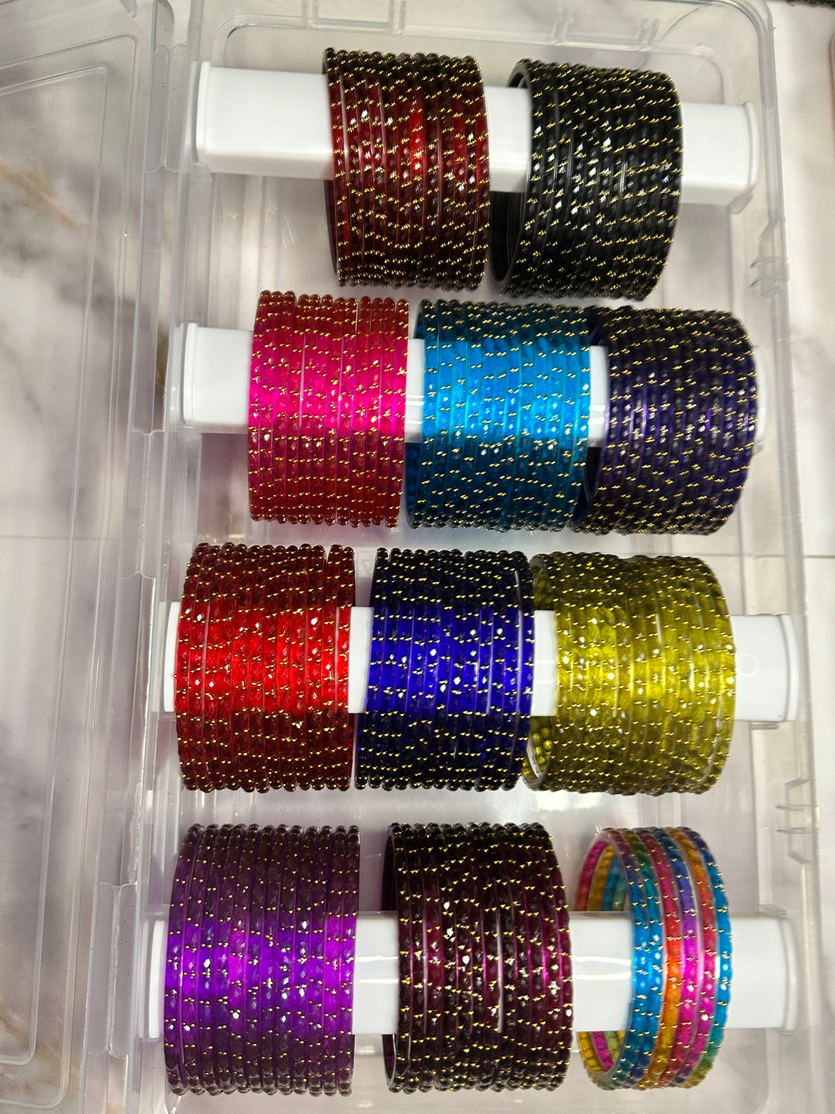 Combo 01 - Premium Raindrop Bangles