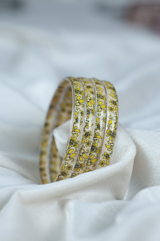 Hand Painted Border Bangles