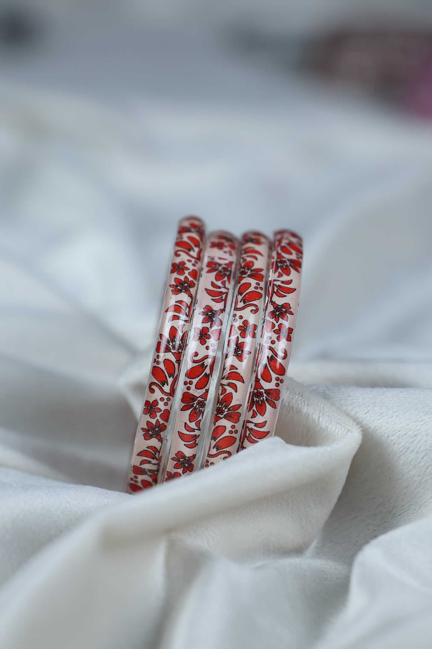 Hand Painted Border Bangles