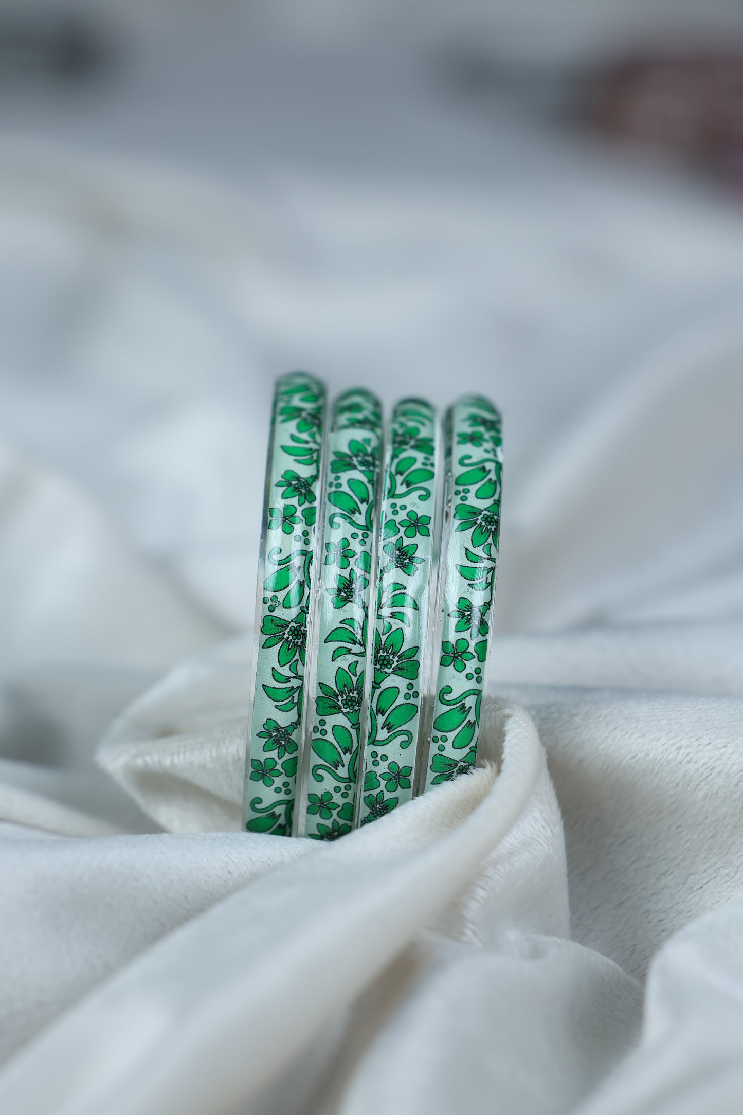 Hand Painted Border Bangles