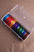 Plus Size - Jelly Bangles - Combo - 5 Colors - Each colour one dozen