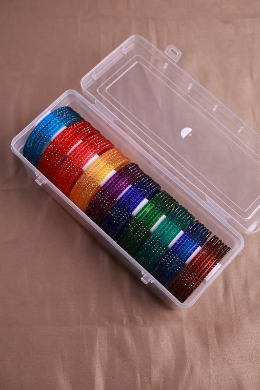 Plus Size - Jelly Bangles - Combo - 5 Colors - Each colour one dozen