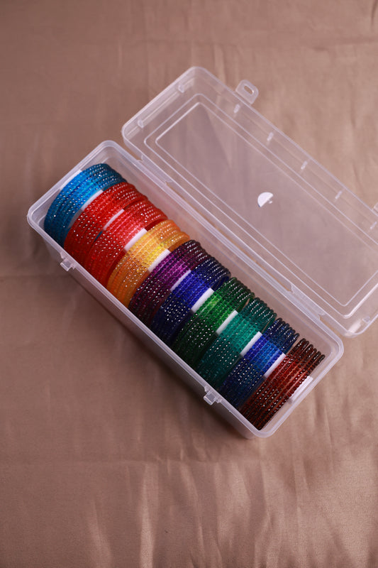 Plus Size - Jelly Bangles - Combo - 5 Colors - Each colour one dozen
