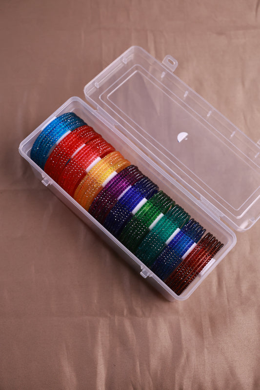 Plus Size - Jelly Bangles - Combo - 5 Colors - Each colour one dozen