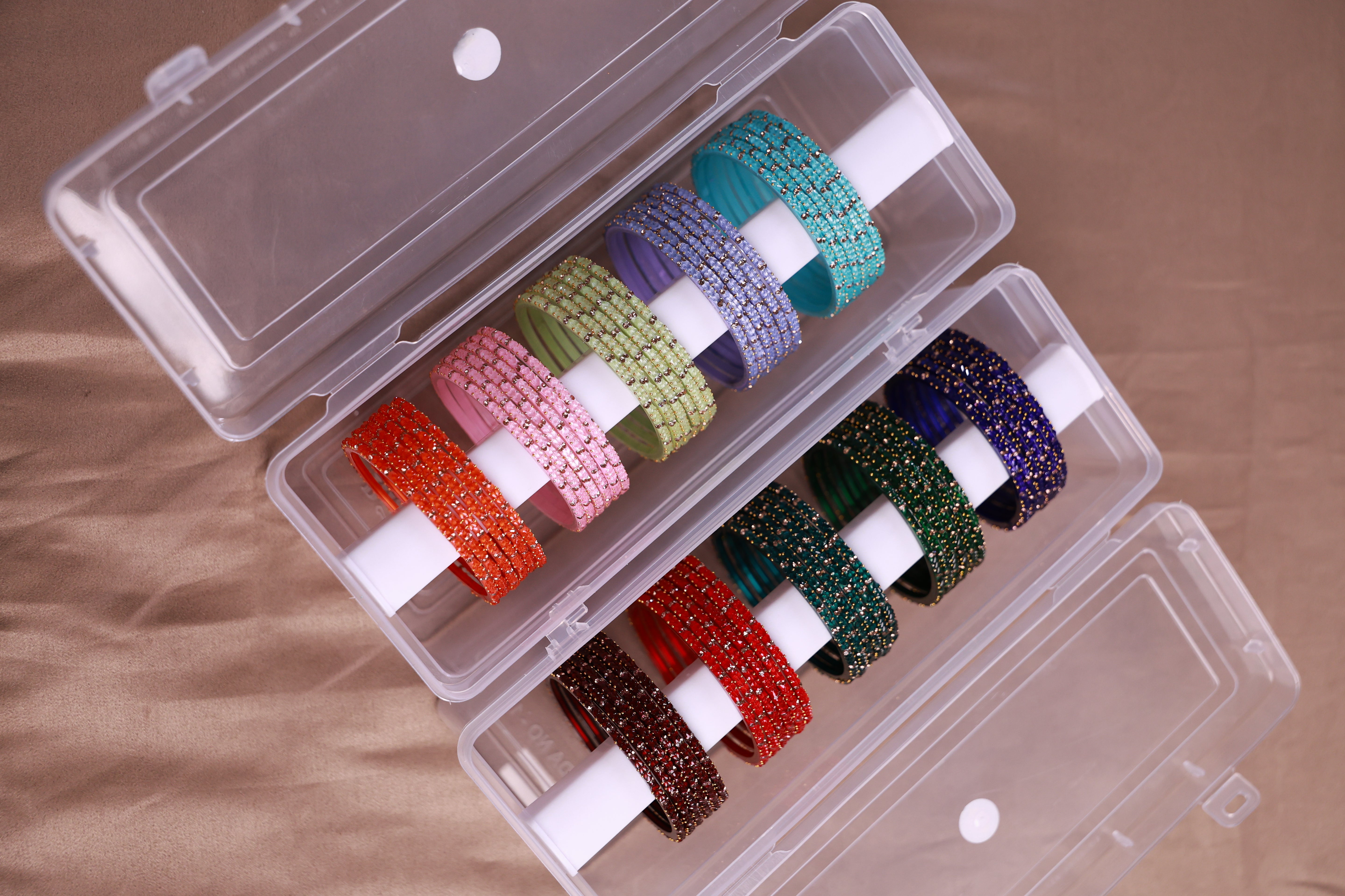 Triple Heart Bangles Combo