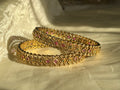 Diamond Replica - Diamond design (2pc) - Antique