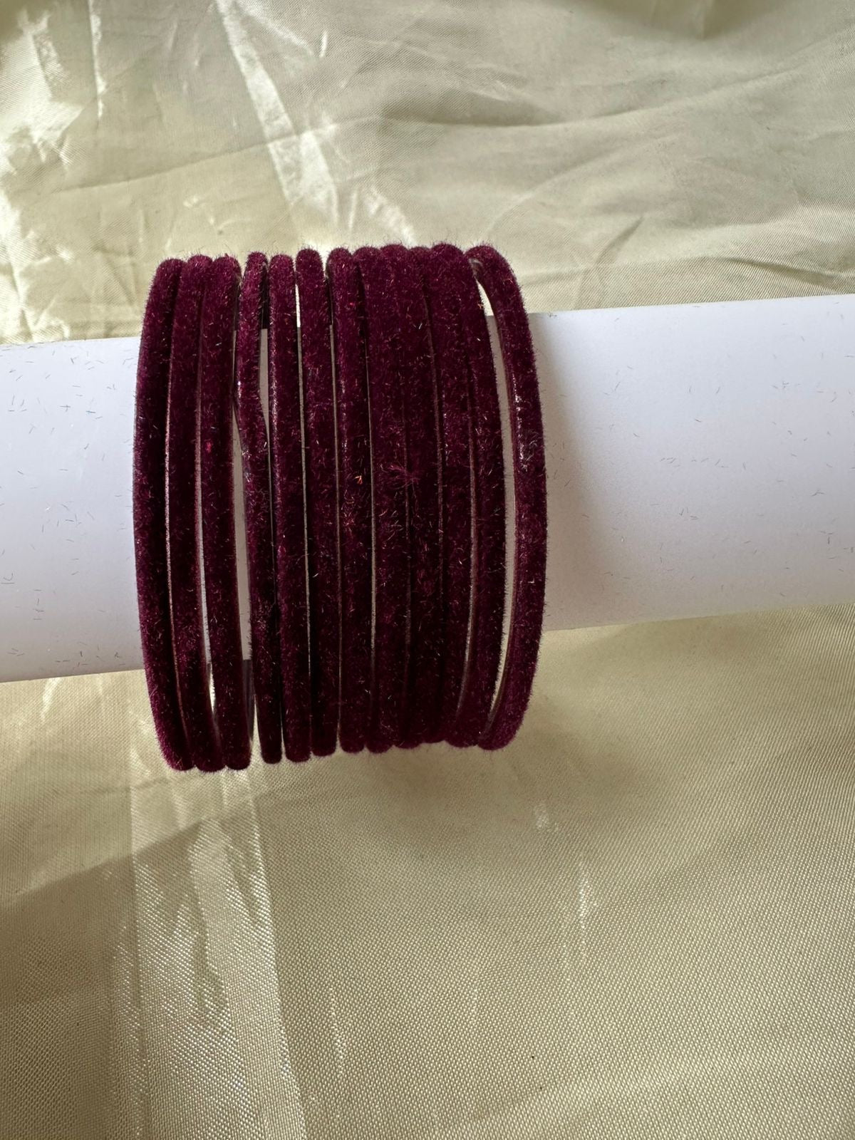 Glass Bangles - Velvet