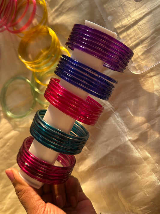 Combo 24 - Premium Plain Bangles