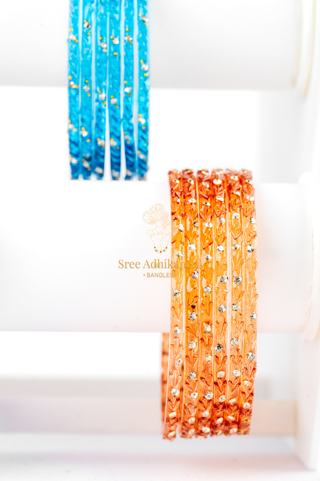 Glass Bangles - Crystal