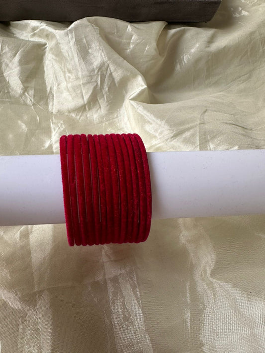 Glass Bangles - Velvet