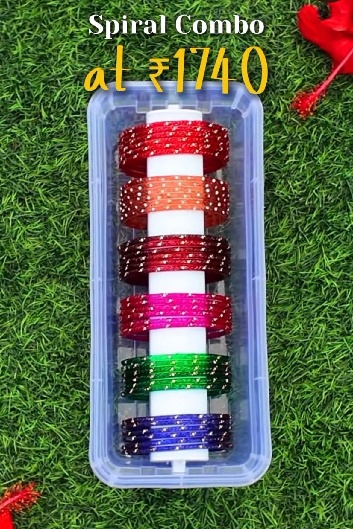 Spiral Bangles - Combo