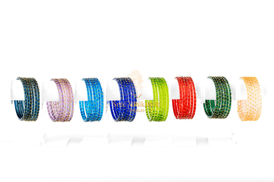 Glass Bangles - Raindrop