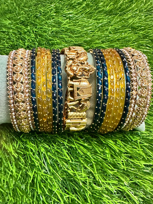 Bangles Stacking - Customisation 17 - Raindrop with Antique
