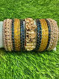 Bangles Stacking - Customisation 17 - Raindrop with Antique