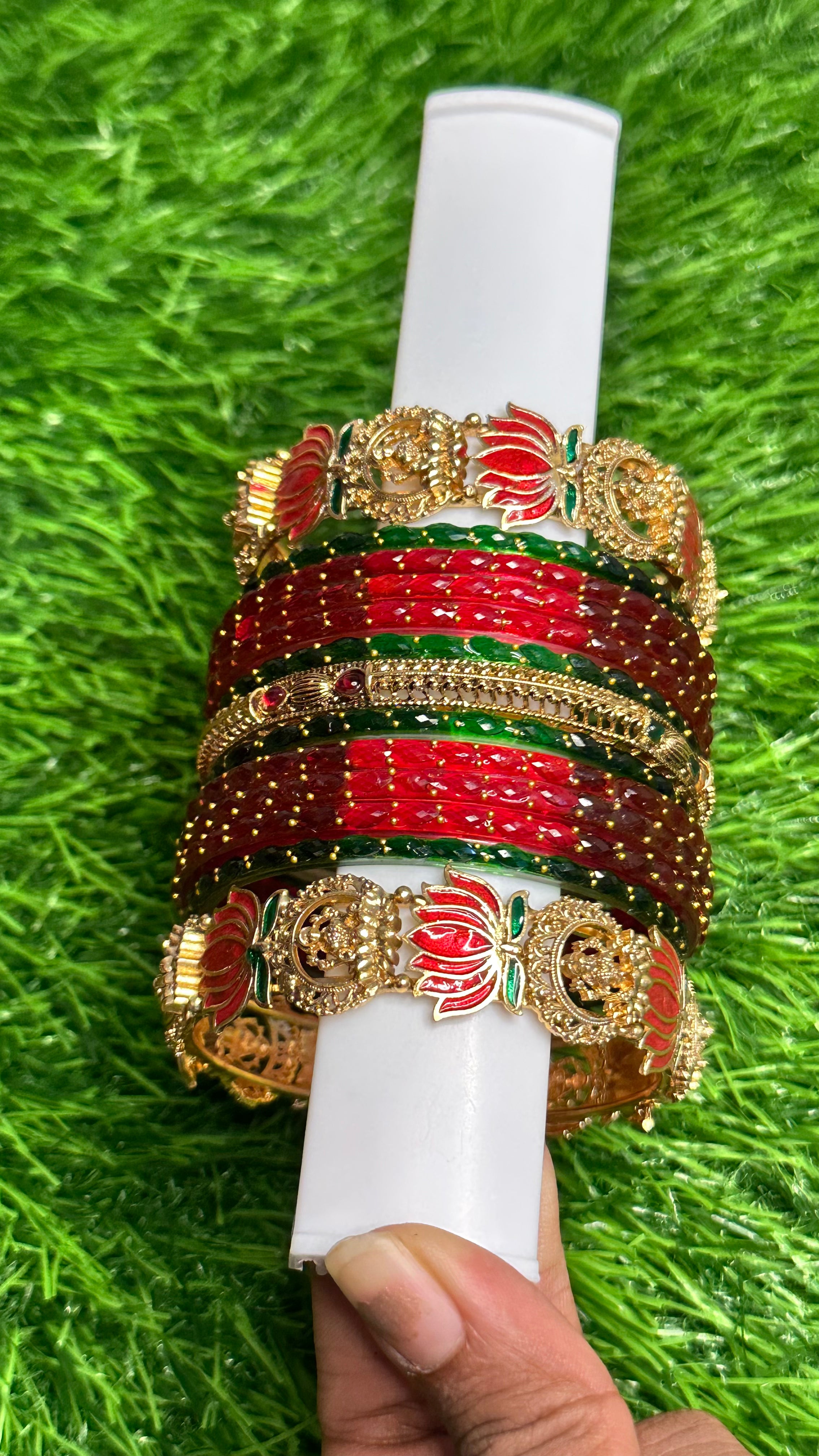 Bangles Stacking - Customisation 19 - Raindrop with Antique