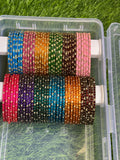 Plus Size - Star Dust and Sunflower Bangles Combo