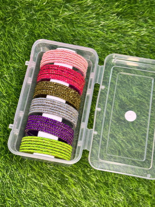 Twisted Shimmer Bangles - Combo