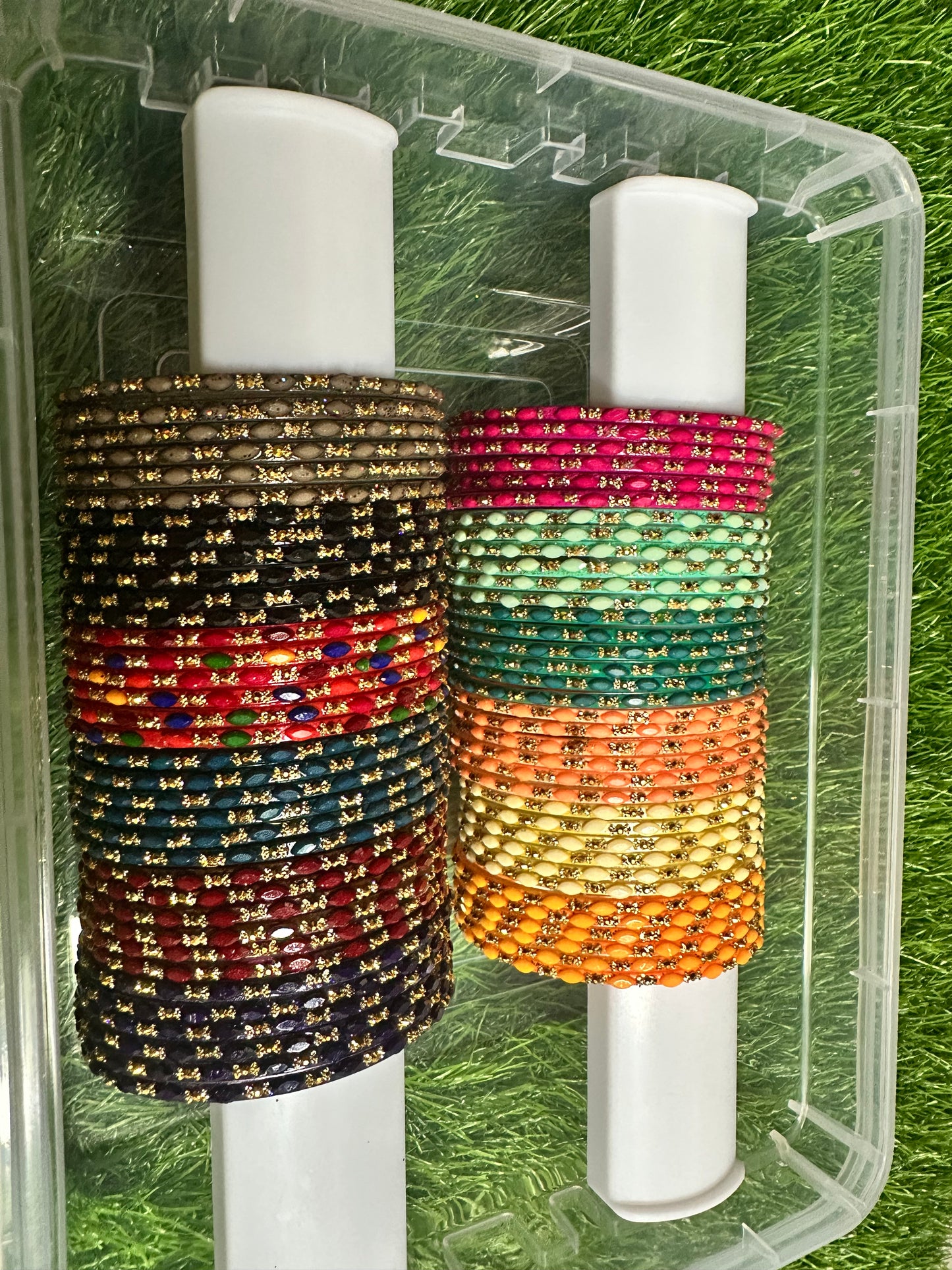 Plus Size - Diamond Bangles Combo