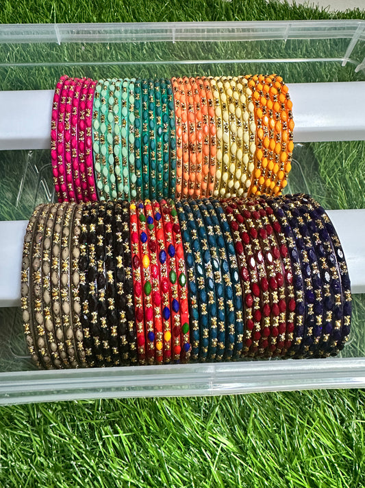 Plus Size - Diamond Bangles Combo