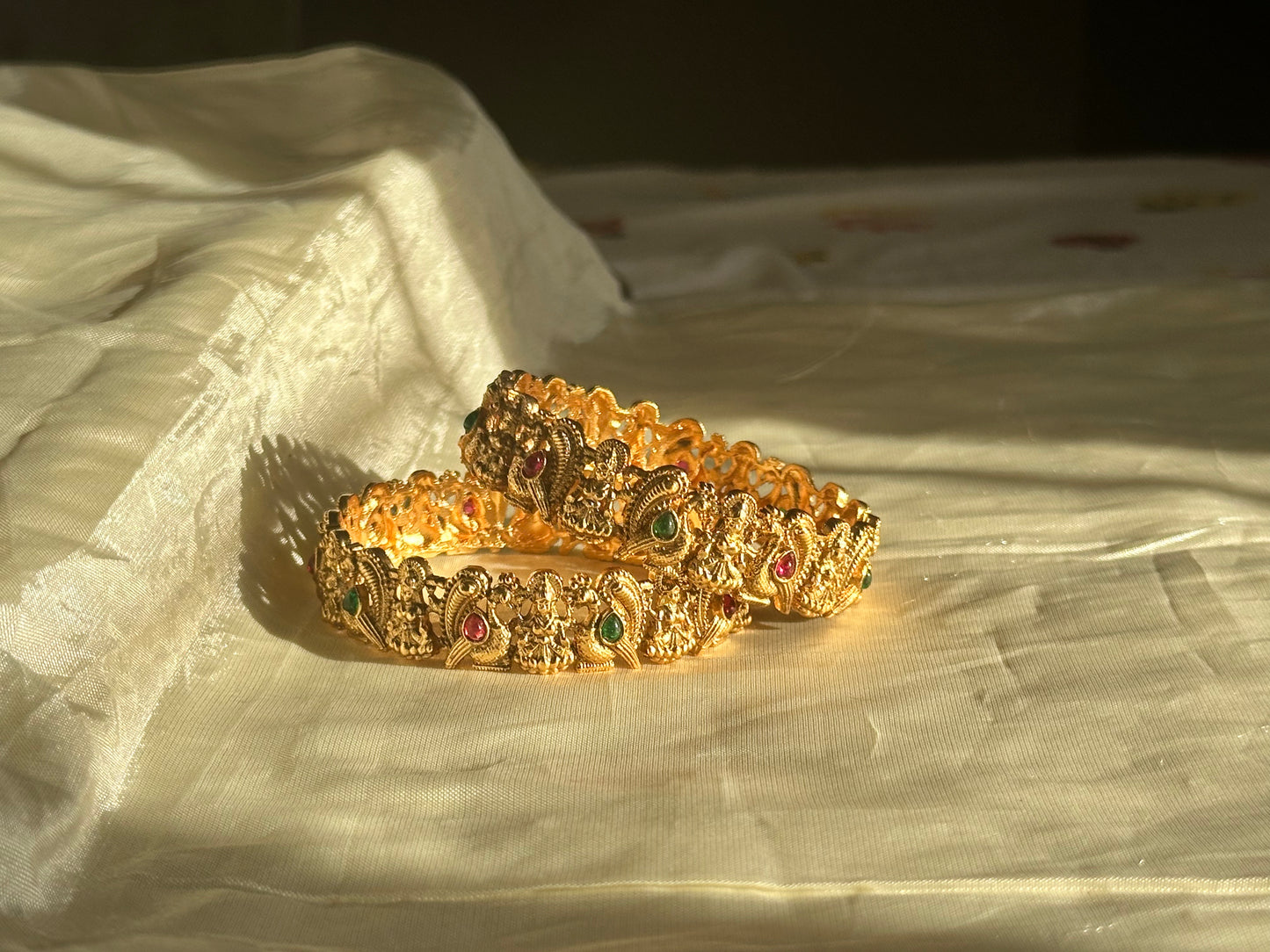 Lakshmi Mayil (2pc) - Antique