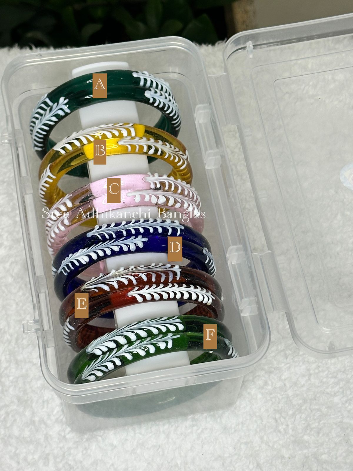 Hand Painted Jelly Bangles