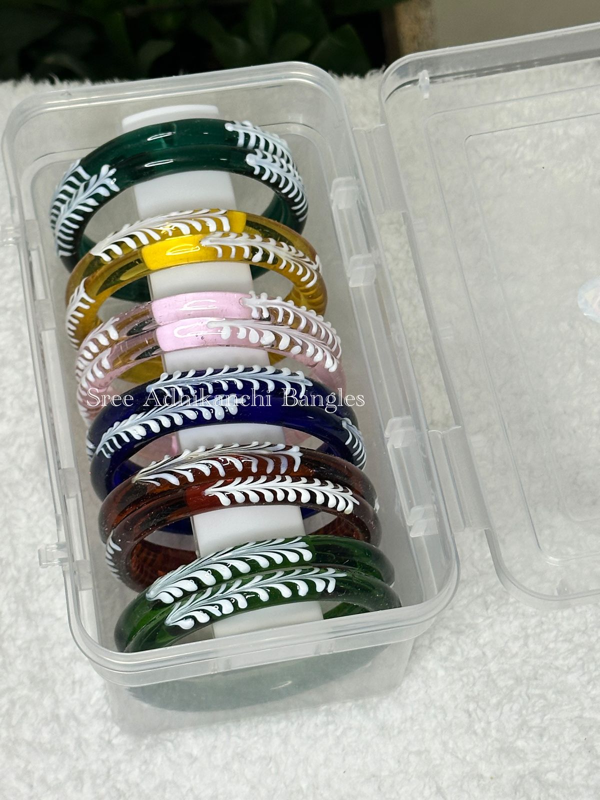 Hand Painted Jelly Bangles