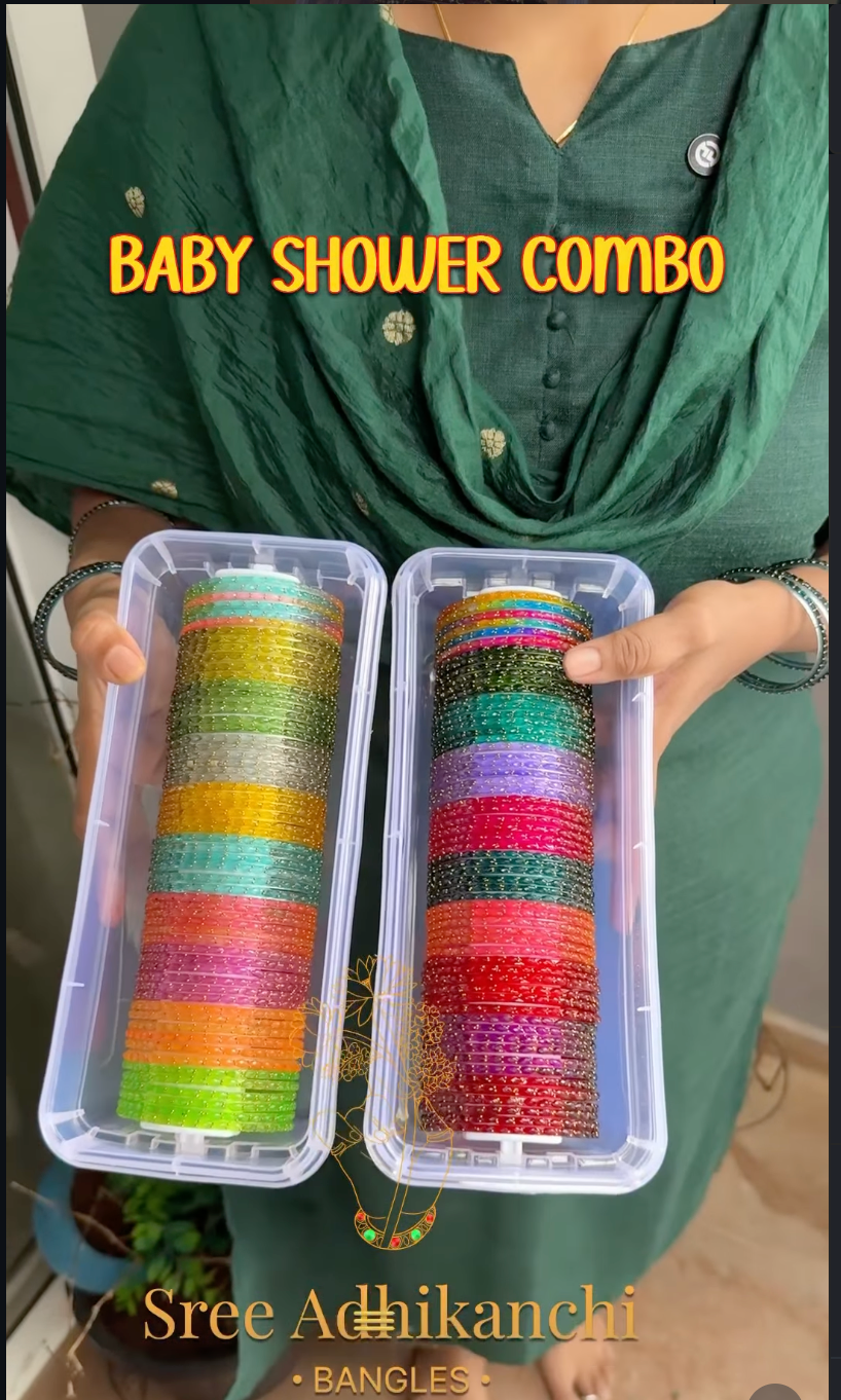 Combo 01 - Premium Raindrop Bangles