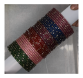 Plus Size - Star Dust Bangles Combo - 6 Colors - Each colour half dozen