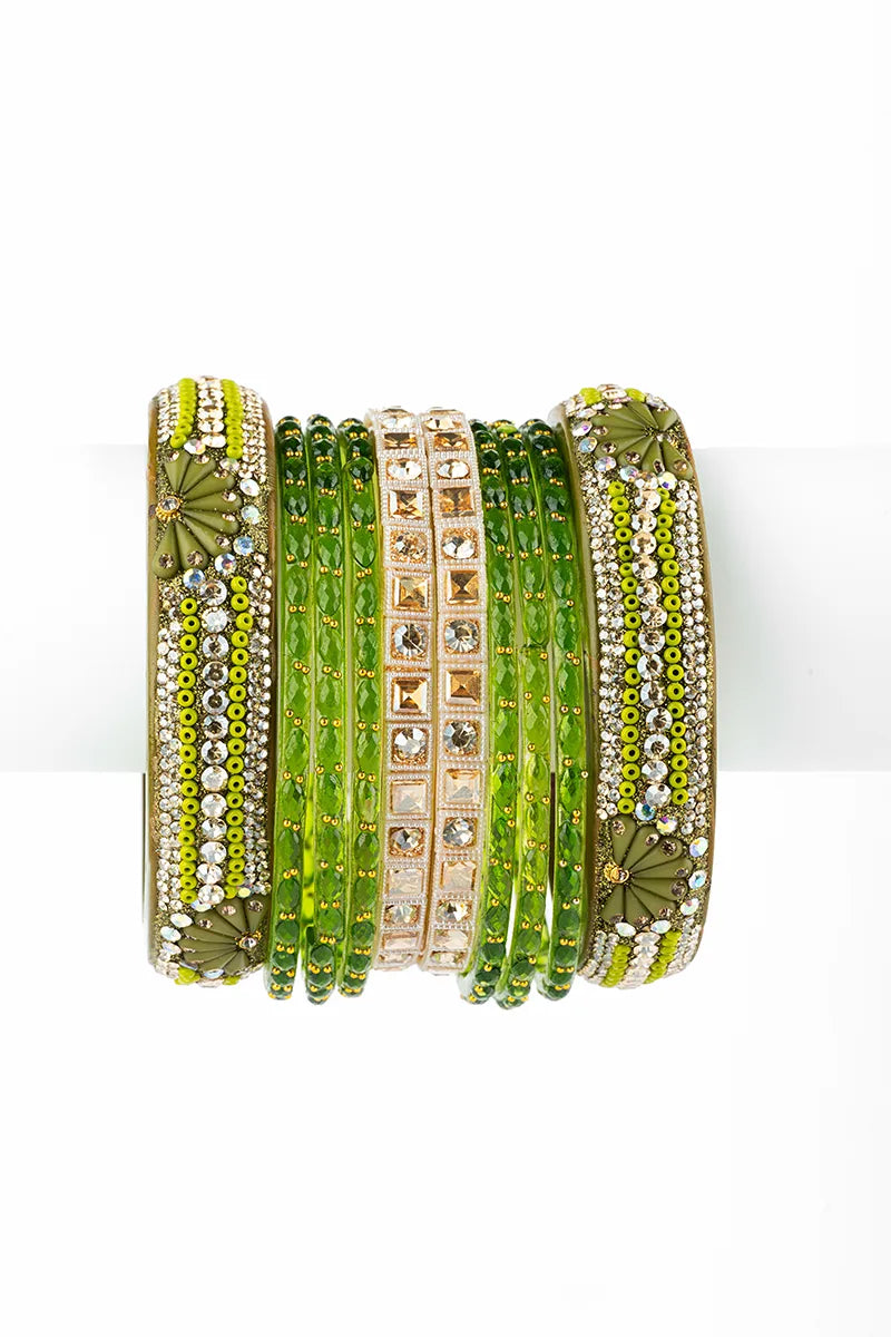 Velvet - Glass Bangles