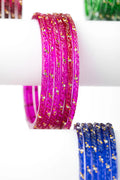 Glass Bangles - Crystal