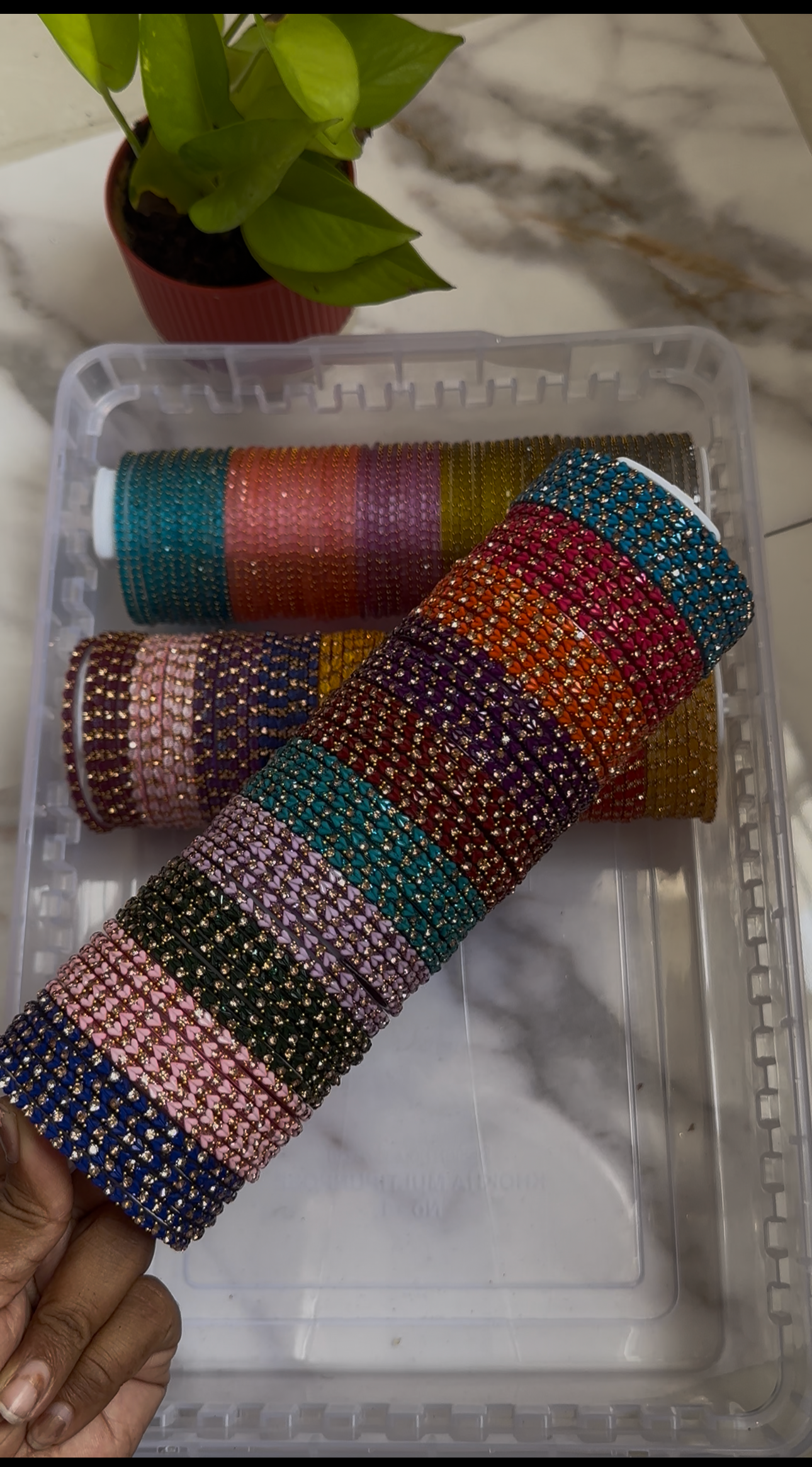 Heart Bangles - Combo