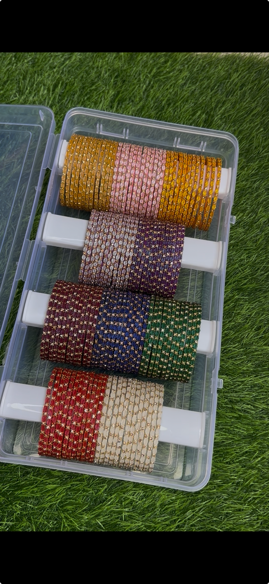 Leaf Bangles - Combo