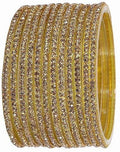 Glass Bangles - Shining Stone (1 Dozen)