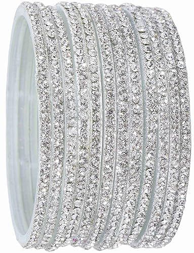 Glass Bangles - Shining Stone (1 Dozen)